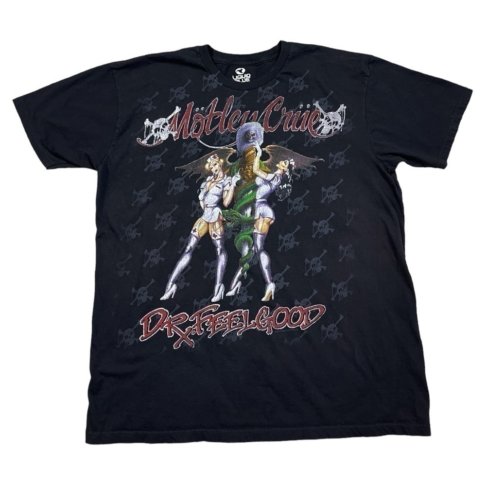 Liquid Blue Motley Crue Dr Feel Good T-Shirt Unisex XL